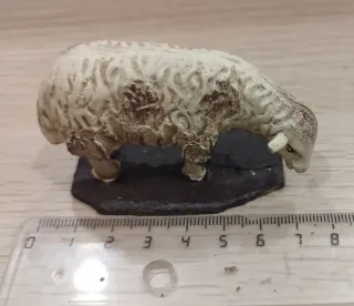 Belén ovejas barro rebaño