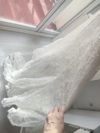 Vestido de Novia Encaje y Lentejuelas