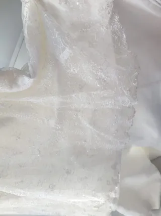 Vestido de Novia Encaje y Lentejuelas