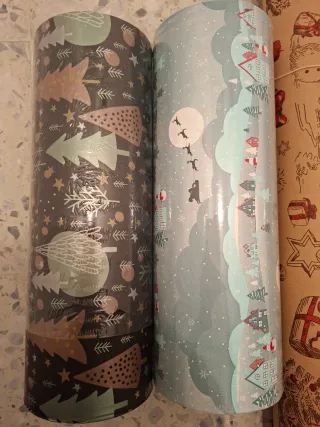 Rollos de Papel de Regalo Navidad