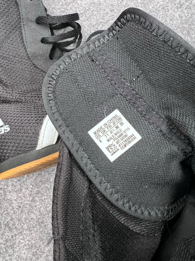 Botas Boxeo Adidas Negras Talla 1.1/2