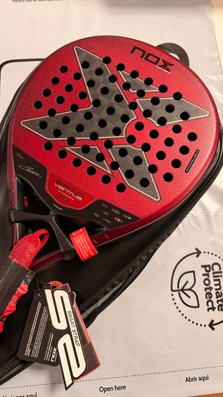 Pala de pádel Nox EA10 Ventus Hybrid 12K Xtreme