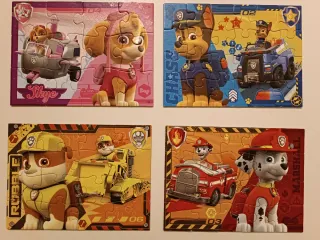 Puzzles Patrulla Canina 4 en 1
