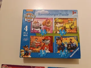 Puzzles Patrulla Canina 4 en 1