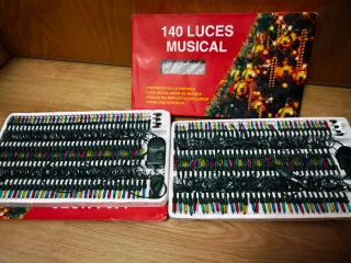 Luces de Navidad Musicales 140 Luces