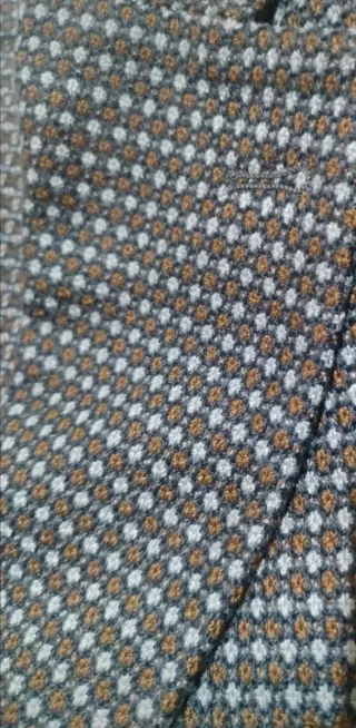 Blazer Uomo Tg 50 Grigio/Multicolore