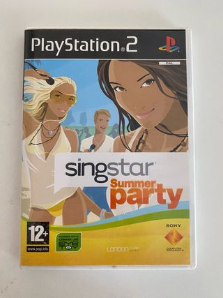 Singstar Summer Party PS2 Karaokes