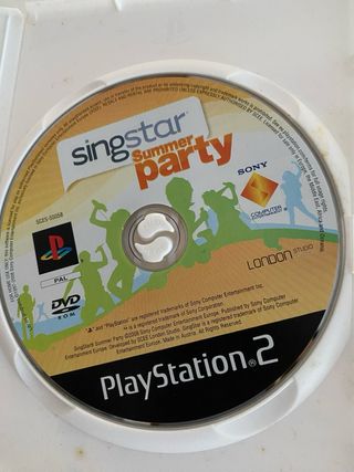 Singstar Summer Party PS2 Karaokes