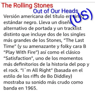 4x3 The Rolling Stones - Out of Our Heads (US)