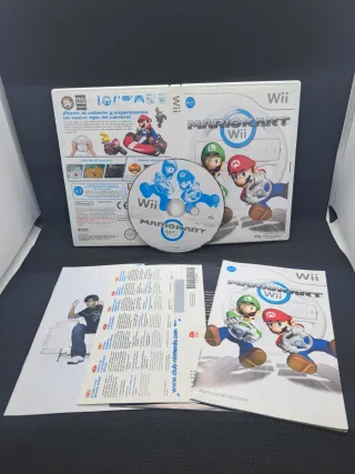 Mario Kart Wii + Volante Bianco