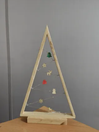 Árbol de Navidad Decorativo Madera