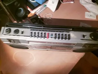 Sanyo MW200K Boombox Radio Cassette