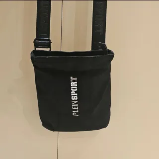 Borsa a tracolla uomo Plein Sport nera
