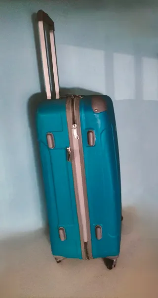 Trolley Blu 66x47x27 cm