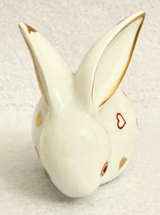 Statuina porcellana Richard Ginori con cuori