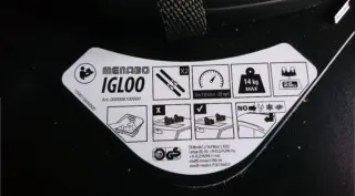 Portaesquís Magnético Menabo IGLOO