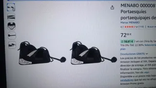 Portaesquís Magnético Menabo IGLOO