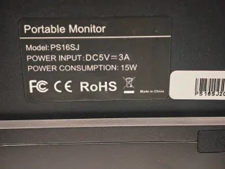 Monitor Portátil ADPOP 15.6 FHD 1080P
