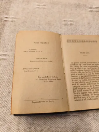 La Imitació de Jesucrist de 1914