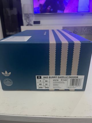 Adidas Gazelle Indoor Bad Bunny Talla 40