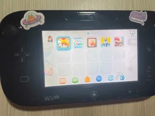 Nintendo Wii U Negra + Juegos