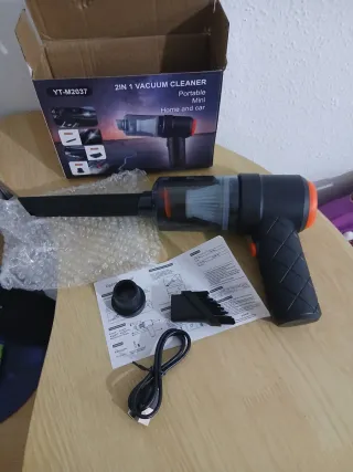 Mini Aspiradora Portátil 2 en 1