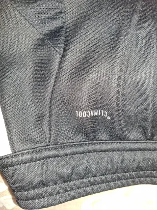 Pantalón Adidas Negro Rayas Blancas