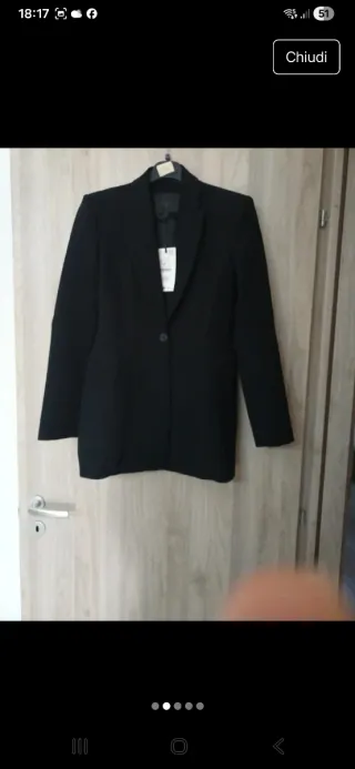 Blazer Zara nero
