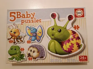 Puzzle Educa 5 Animales Baby Puzzles