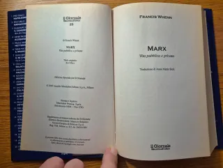 Libro "Marx vita pubblica e privata"