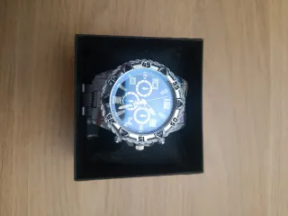 Orologio ZHOWE Uomo Nero e Argento