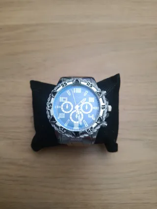 Orologio ZHOWE Uomo Nero e Argento