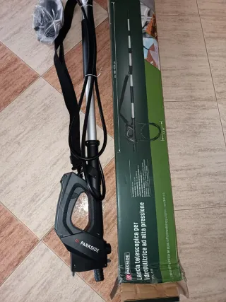 Lanza telescópica Parkside alta presión