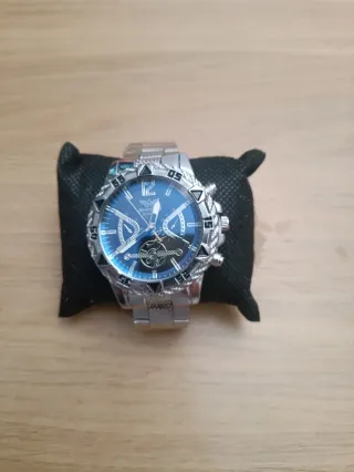 Orologio da polso uomo Nero/Argento
