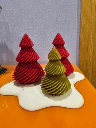 Decoración Navideña Árboles Mesa