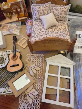 Lote Muebles Casa Muñecas