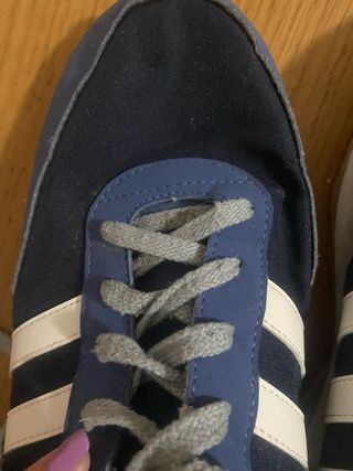 Scarpe uomo Adidas blu e bianche