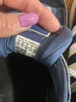 Scarpe uomo Adidas blu e bianche