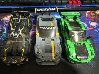 tipo Lego Coches Deportivos (3 uds)