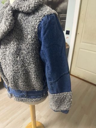 Chaqueta vaquera con borrego