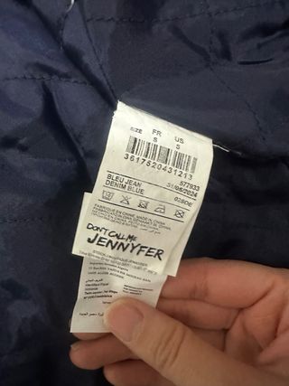 Chaqueta vaquera con borrego