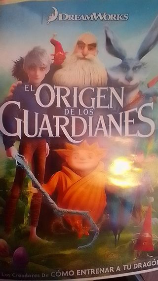 DVD El Origen de los Guardianes (Español)