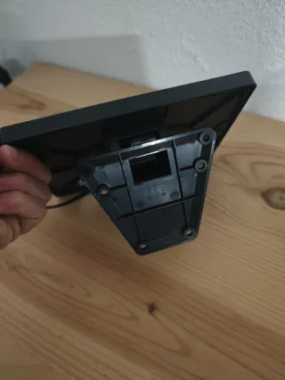 Placa solar con cable