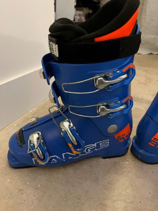 Stivali da sci Lange Taglia 37 (23.5) Blu/Arancione