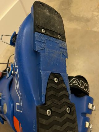 Stivali da sci Lange Taglia 37 (23.5) Blu/Arancione