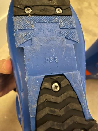 Stivali da sci Lange Taglia 37 (23.5) Blu/Arancione