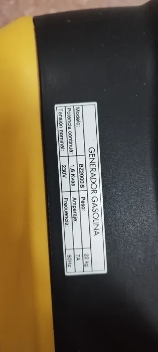 Generador Eléctrico BENZA 2000i Inverter