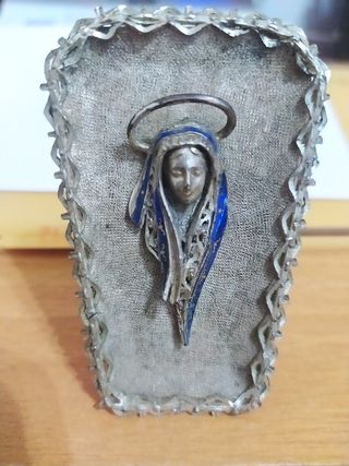 Madonnina in cornice d'argento