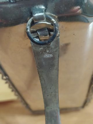 Madonnina in cornice d'argento