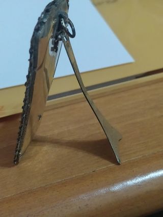 Madonnina in cornice d'argento